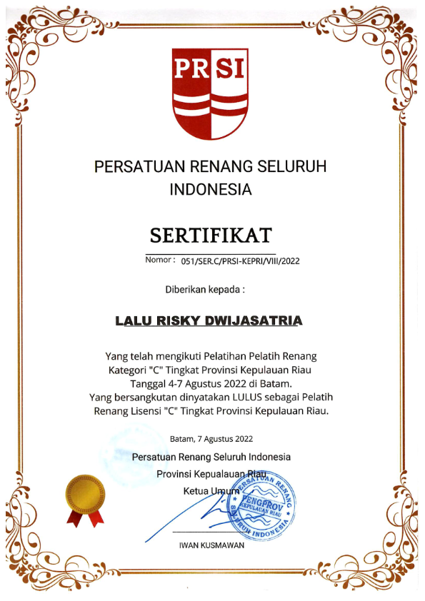 Certification 6